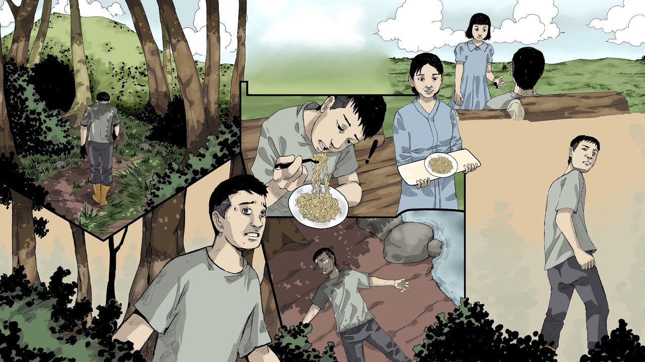 5 Hari Tersesat di Hutan Sambas KALIMANTAN dan Alami Berbagai Kejanggalan | Cerita Bergambar
