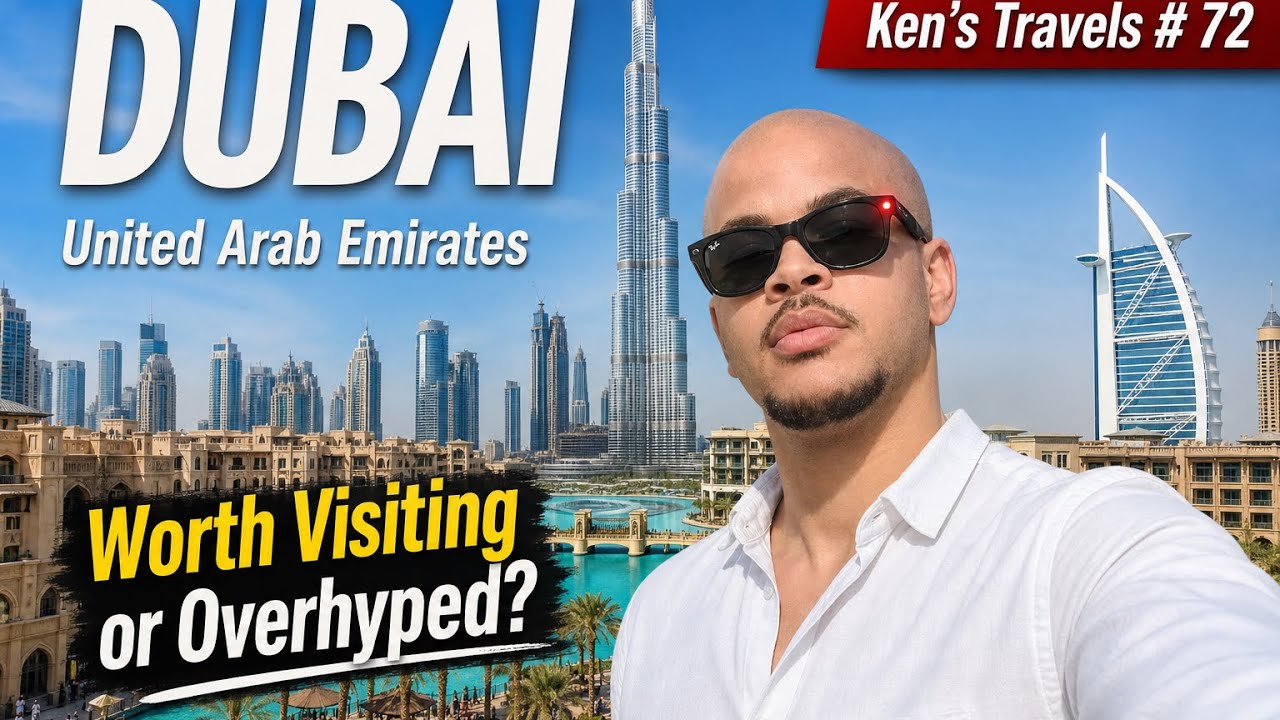 Ken's Travels #72: 🇦🇪DUBAI, United Arab Emirates! From Ancient Souks to Skyscrapers! (Part 1 of 2).
