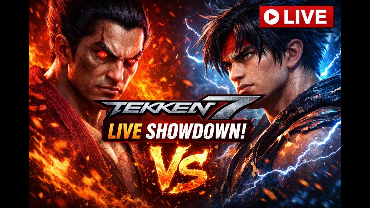 TEKKEN 7 LIVE NOW ⚡ Intense Ranked Matches | Road to God Rank