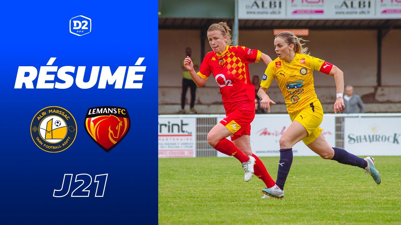 ALBI MARSSAC - LE MANS FC (1 - 1) / D2 FÉMININE 2023-2024