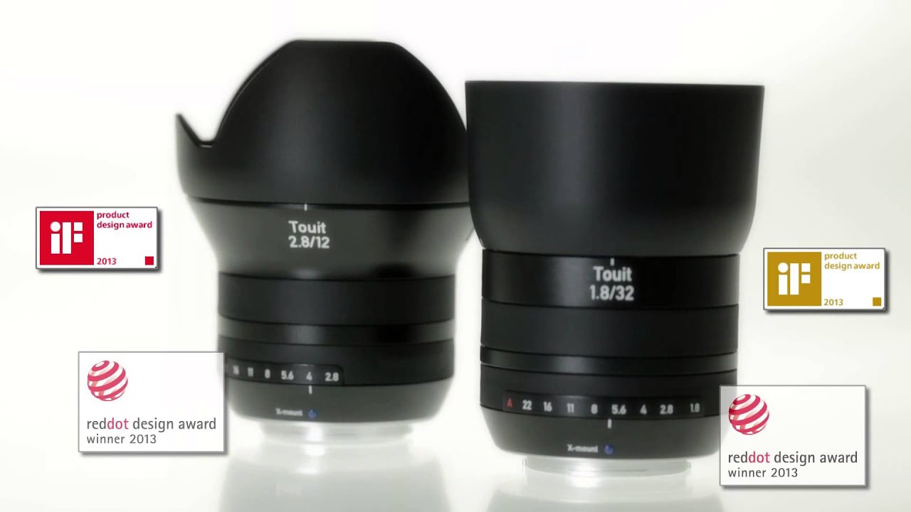 Линзы Carl Zeiss — Touit 2.8/12 и Touit 1.8/32