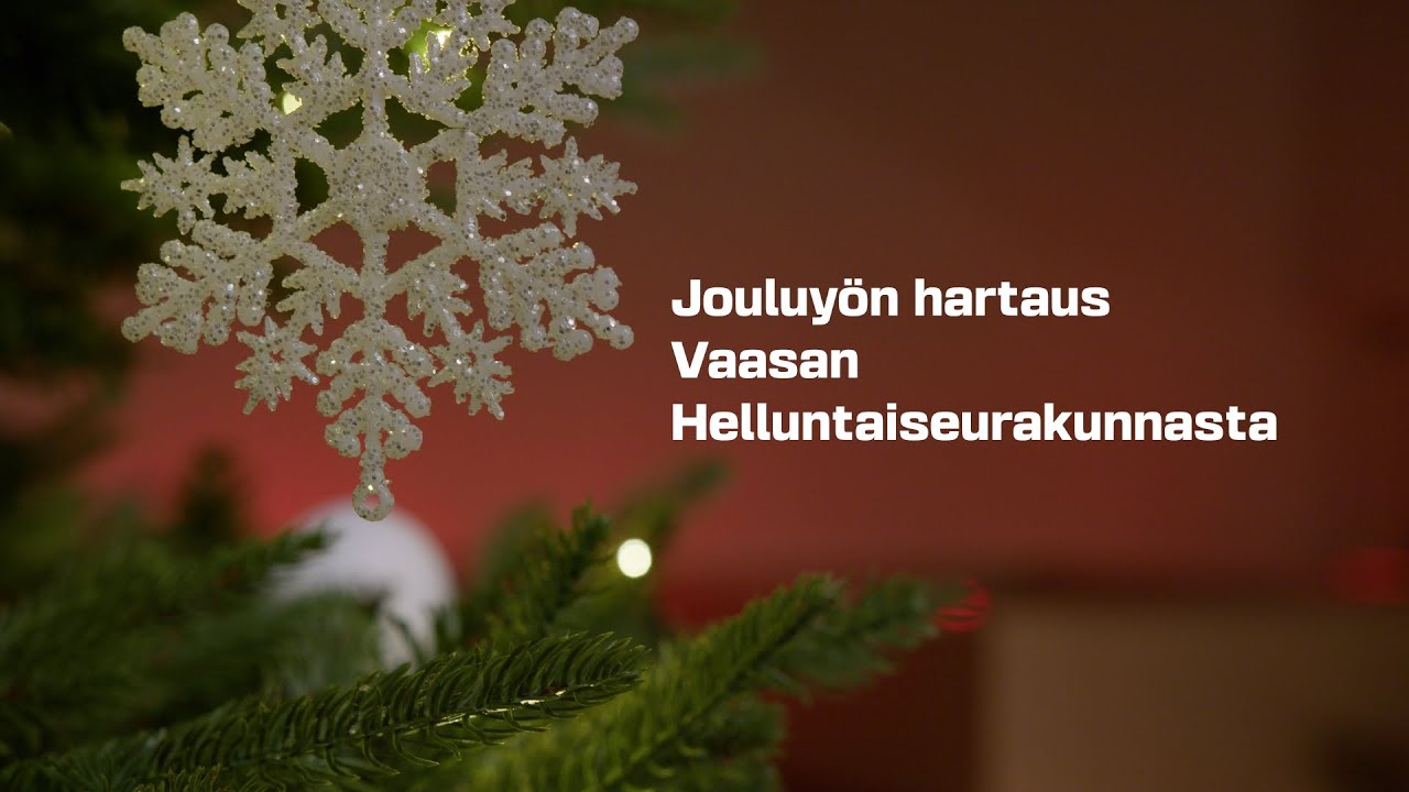 Jouluyön hartaus Vaasan helluntaiseurakunnasta