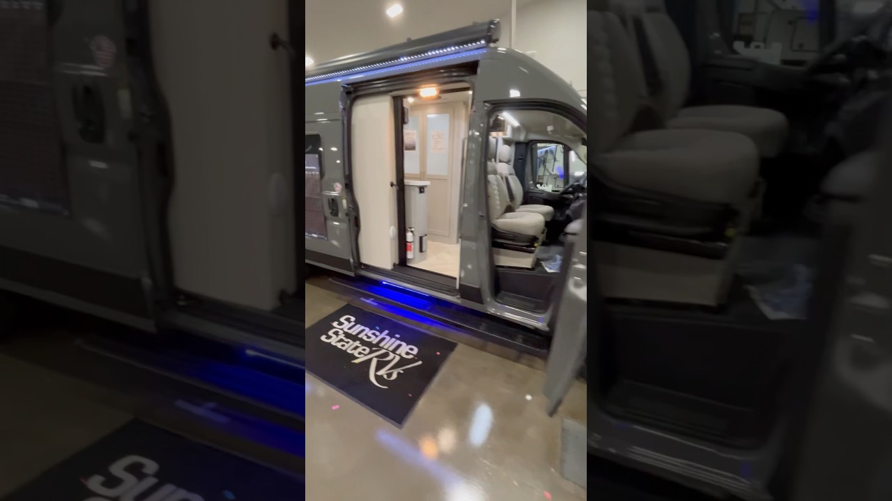 Roomy layout in a small camper van (NEW Coachmen Nova)