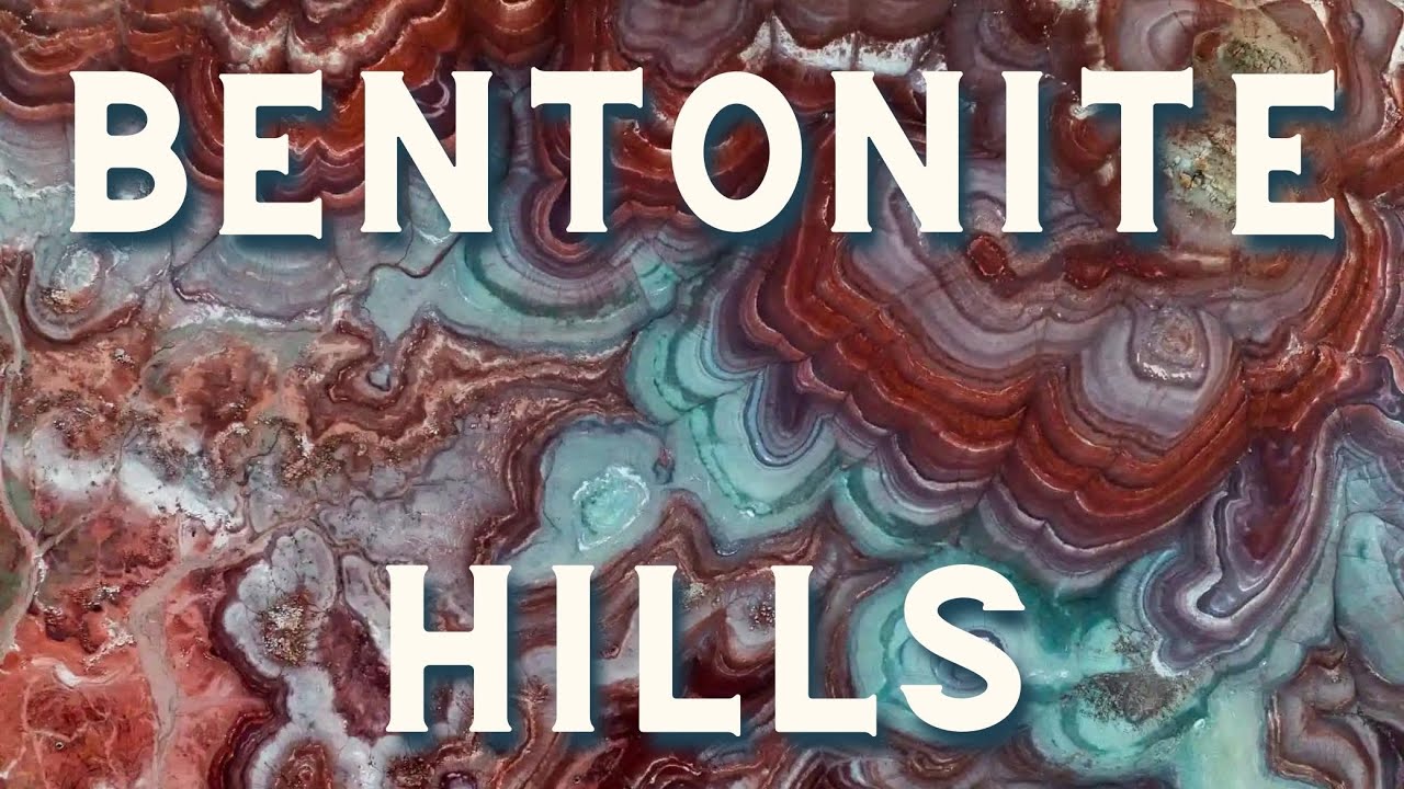 Bentonite Hills // 4K Drone over Utah's Rainbow Mountains