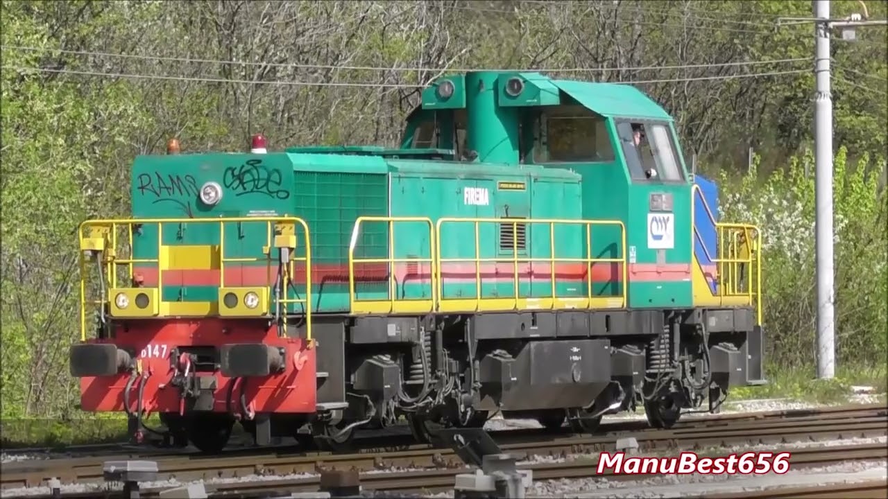 TRENI IN TRANSITO DI TUTTI I TIPI ALLA STAZIONE DI MONFALCONE! [PARTE 1/2]