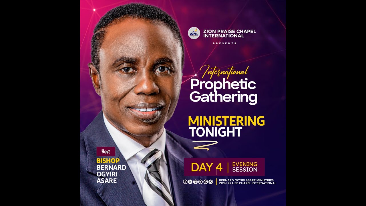 IPG 2025 || DAY 4 - EVENING SESSION ||  BISHOP DR. BERNARD OGYIRI ASARE || 6TH AUGUST 2025.