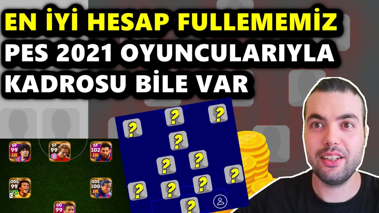 EN İYİ HESAP FULLEMEMİZ OLDU 🎁PES 2021 EFSANELERİYLE BİLE KADROSU VAR (eFootball 2025 Mobile)