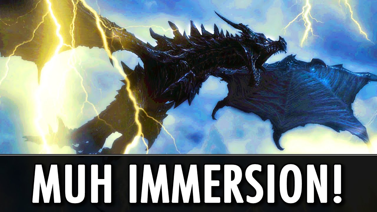 Skyrim Mods: Muh Immersion!