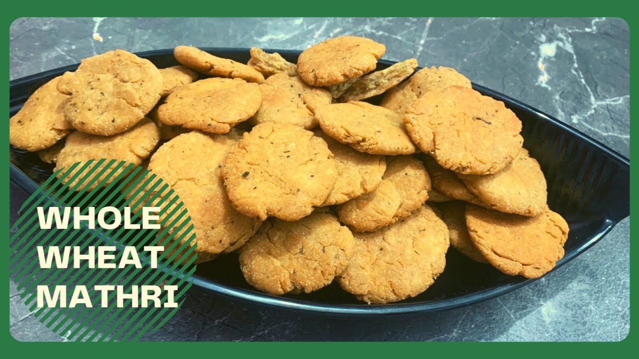 Whole Wheat Mathri | Khasta Mathri @aruscuriouskitchen | मठरी ऐसे बनाओगे तो एक खाके रुक न पाओगे