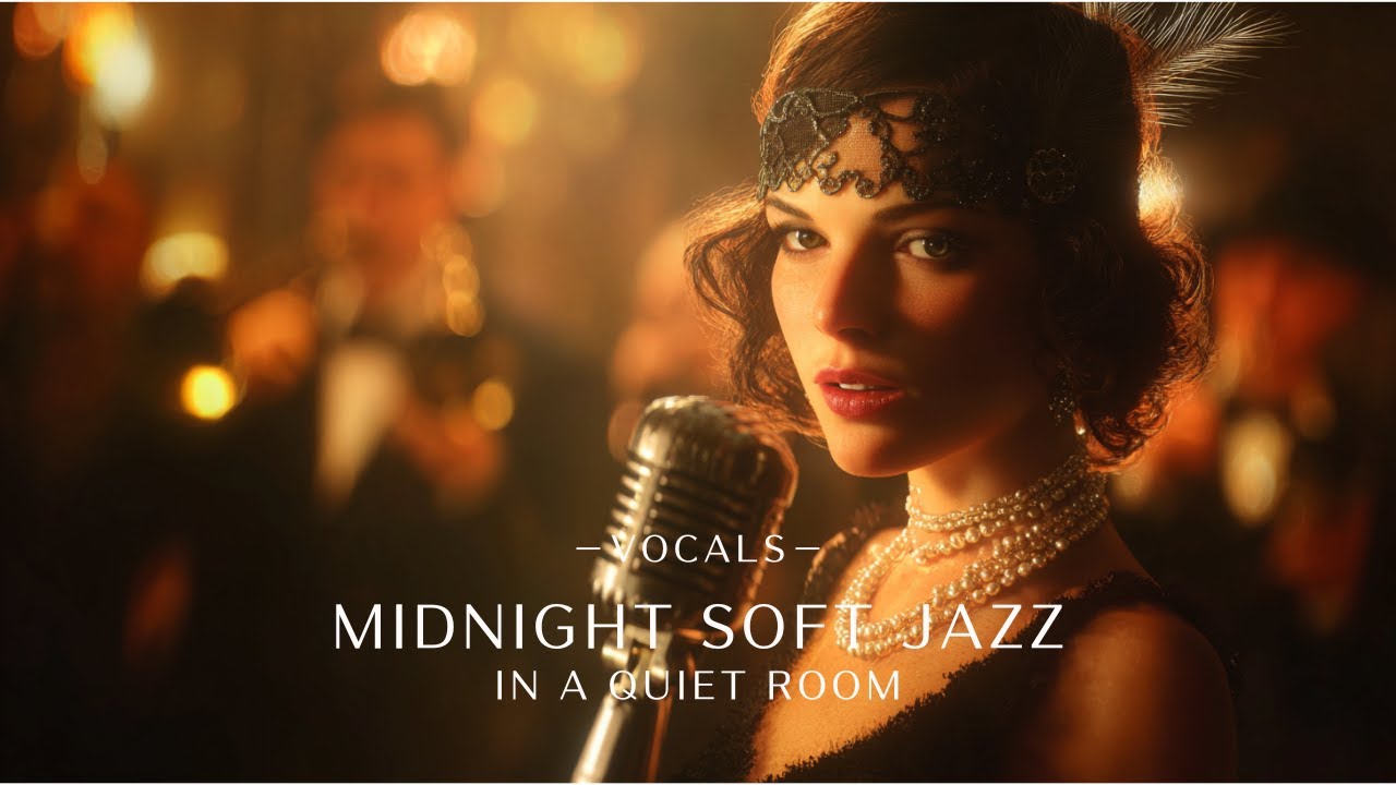 Midnight Soft Jazz Vocals – A Quiet Night Performance