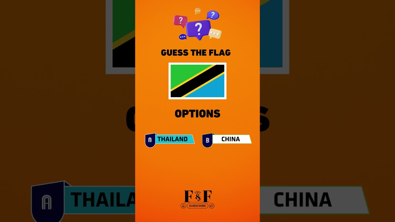 How many flags can you identify? Challenge your friends! 🎉🖼️