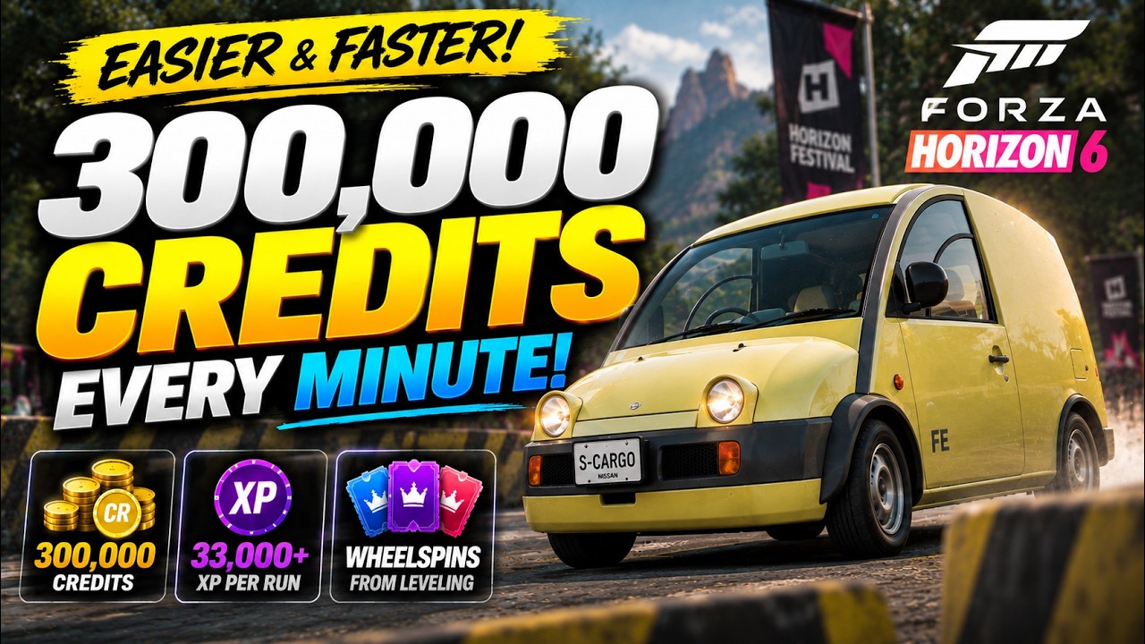 Forza Horizon 6 | *NEW* EARN MILLIONS IN MINUTES! FASTEST MONEY GLITCH