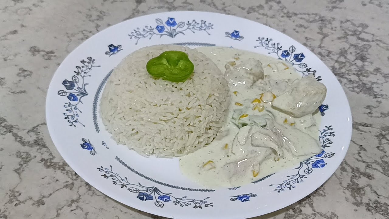 صدور الدجاج بالكريما والفطر والكاري بطريقة سريعة وبسيطة وطعمها خوراااافي 😋