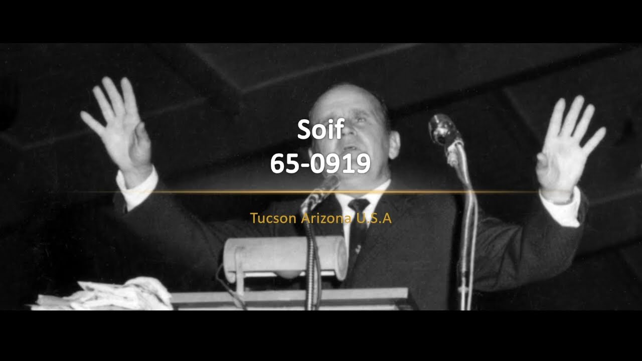 65-0919 Soif | William Branham