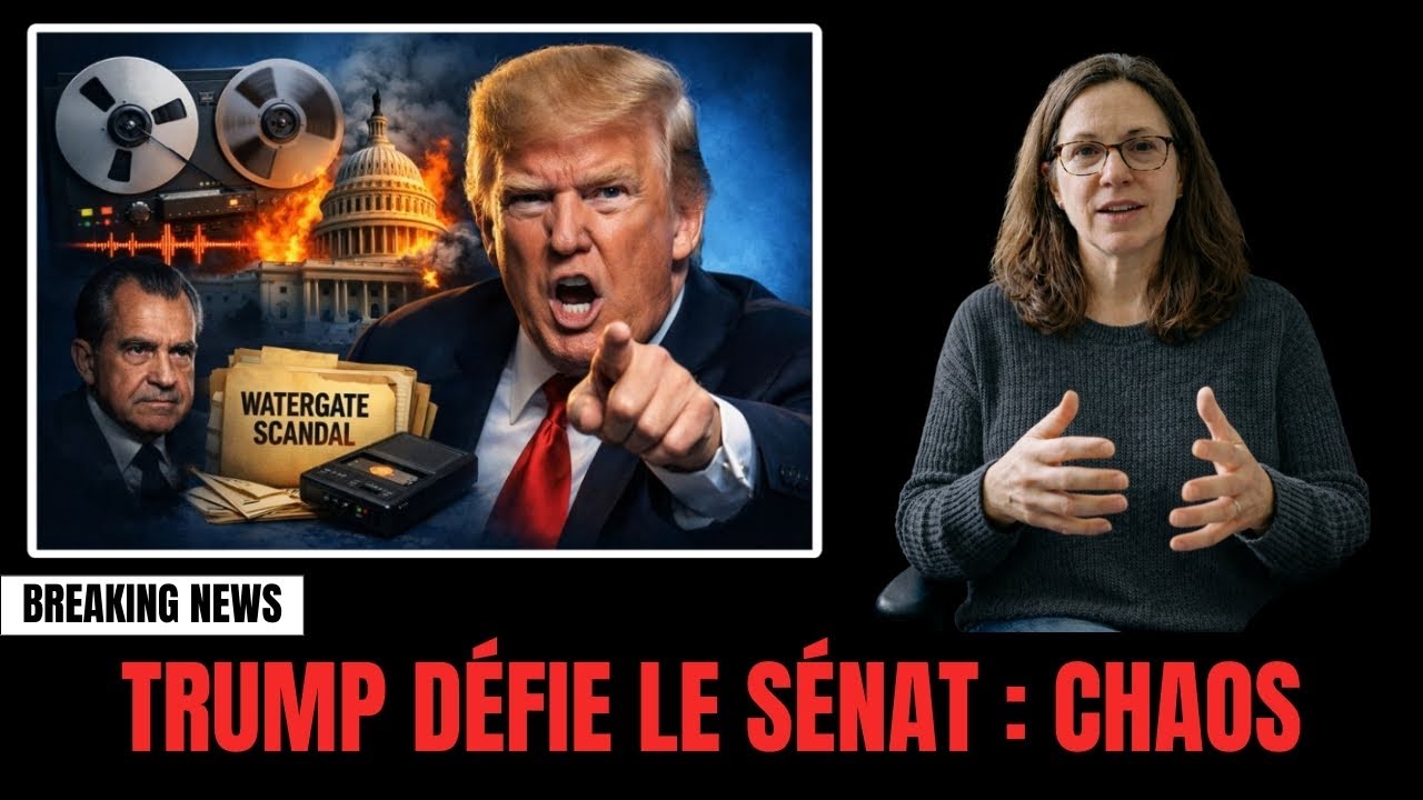 Audio choc : “Je n’ai pas besoin du Sénat”… Trump déclenche la pire crise depuis Watergate