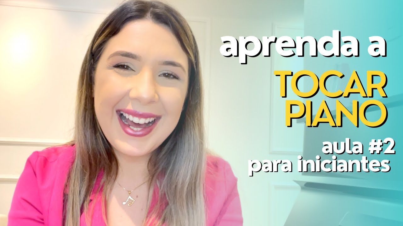 AULA #2 de piano para iniciantes I Hanon 1, Pentacorde e Música Palavras ao Vento - Cássia Eller