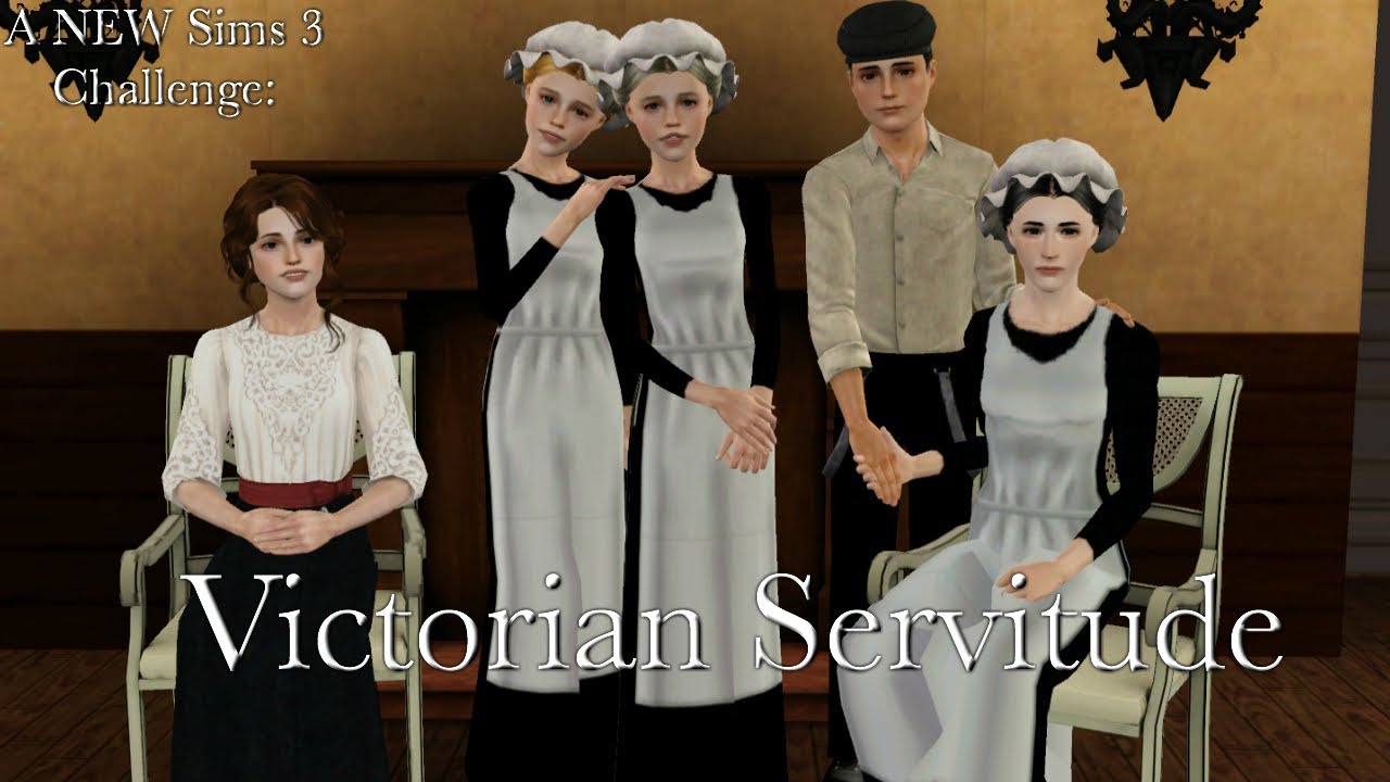 Sims 3 Victorian Servitude Challenge - Episode 1 - Meet the Sims, Challenge Rules and House Tour!