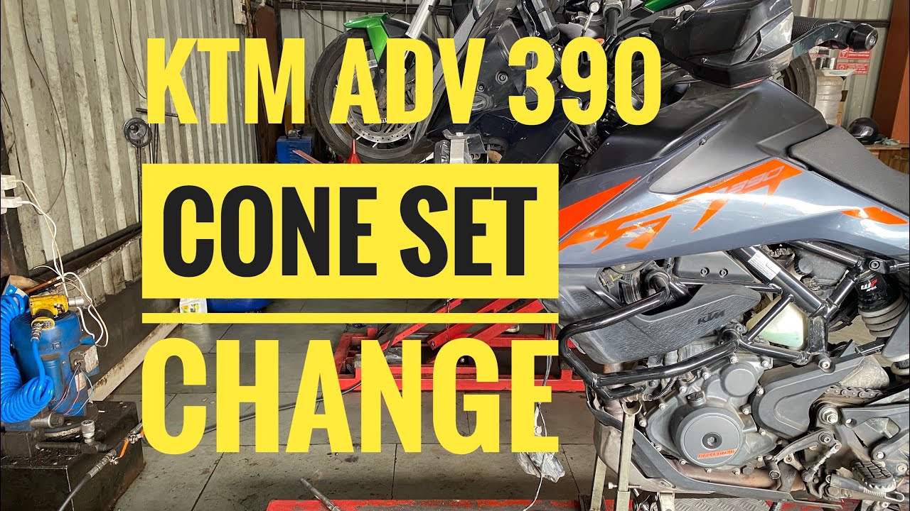 KTM ADV 390 Cone Set Change | Cone Set Installation | Tight Handle | Handle Bearing Issue |Handling