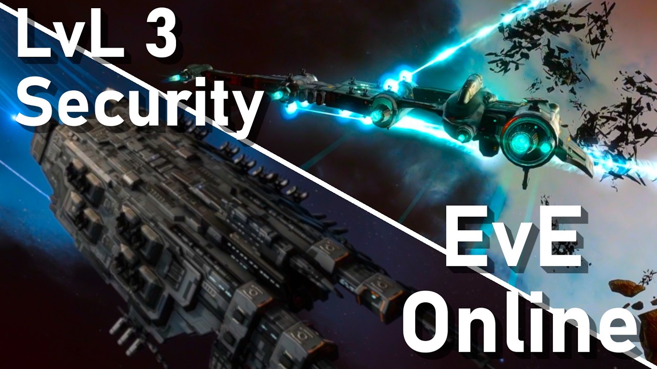 Eve Online Gameplay Drake Navy LVL 3 Security With Salvaging