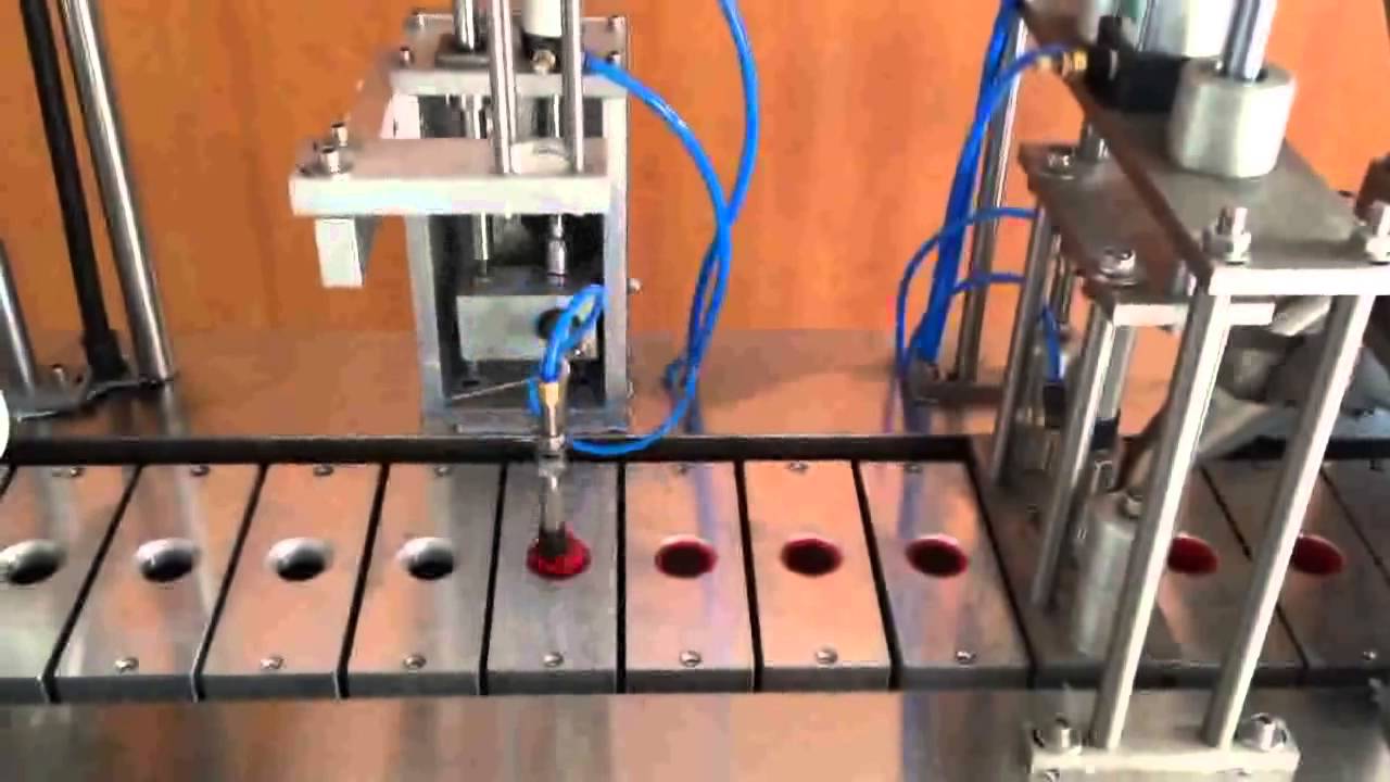 Nespresso coffee filling machine