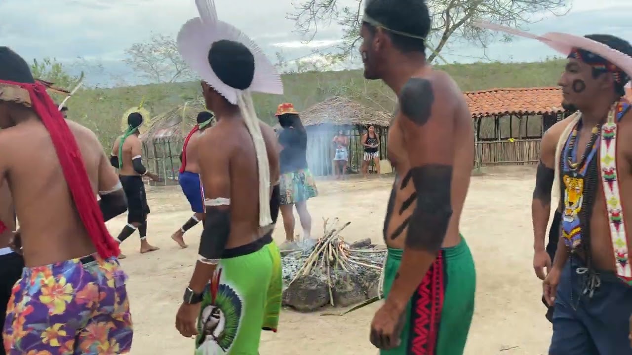 Visita dos parentes Arara Shawãdawa no Espaço Cultural Opara Taré Tenório Kariri-Xocó