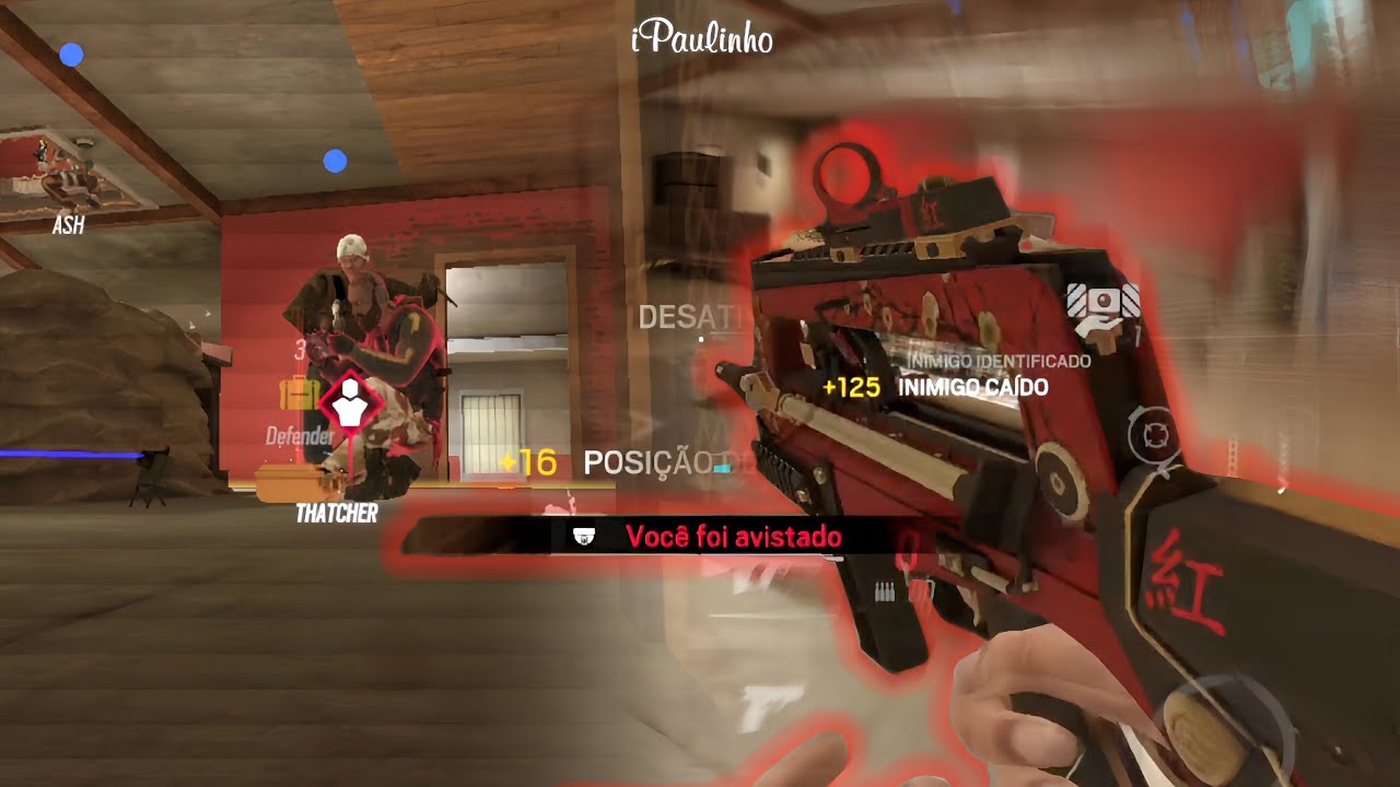 NÃO ACREDITO QUE ELE ELIMINOU O CARA ASSIM 😱😂 - RAINBOW SIX MOBILE