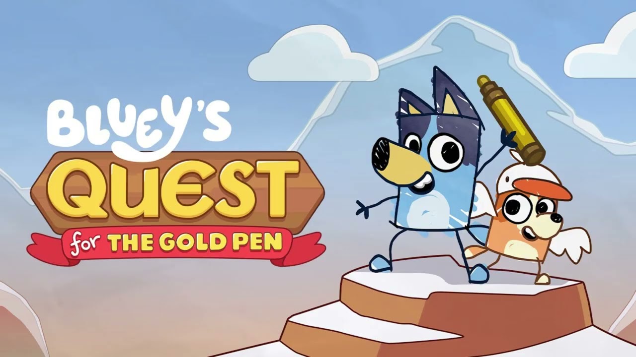 Bluey's Quest for The Gold Pen Music: Cliffs