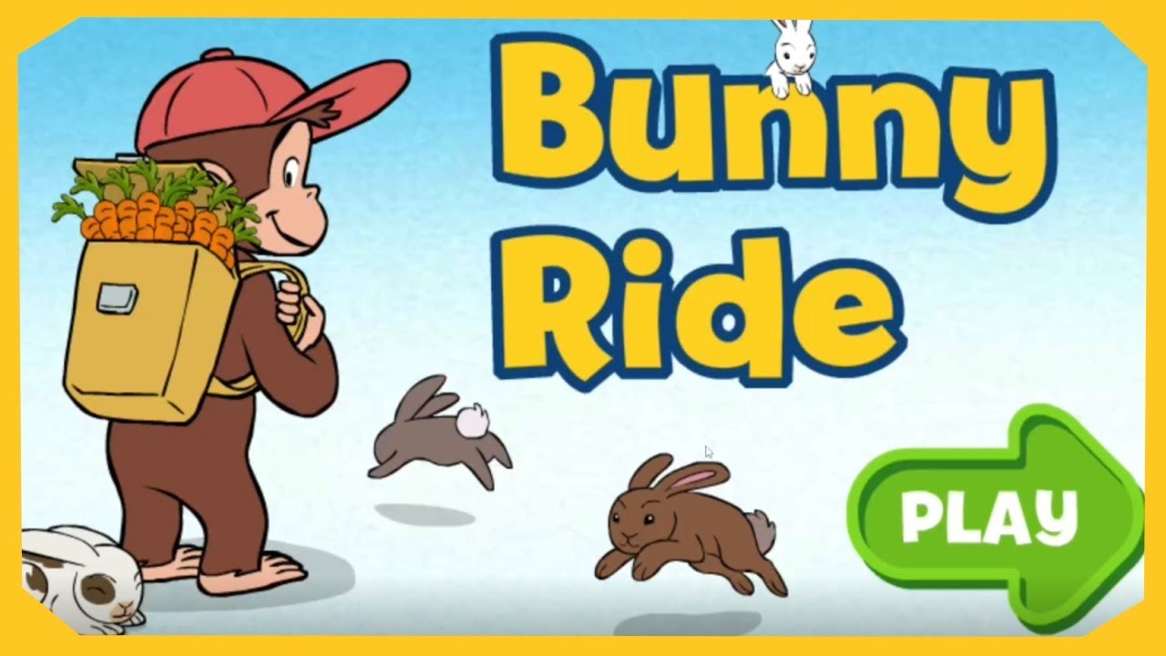 Curious George: Bunny Ride Gameplay (Браузерная игра)
