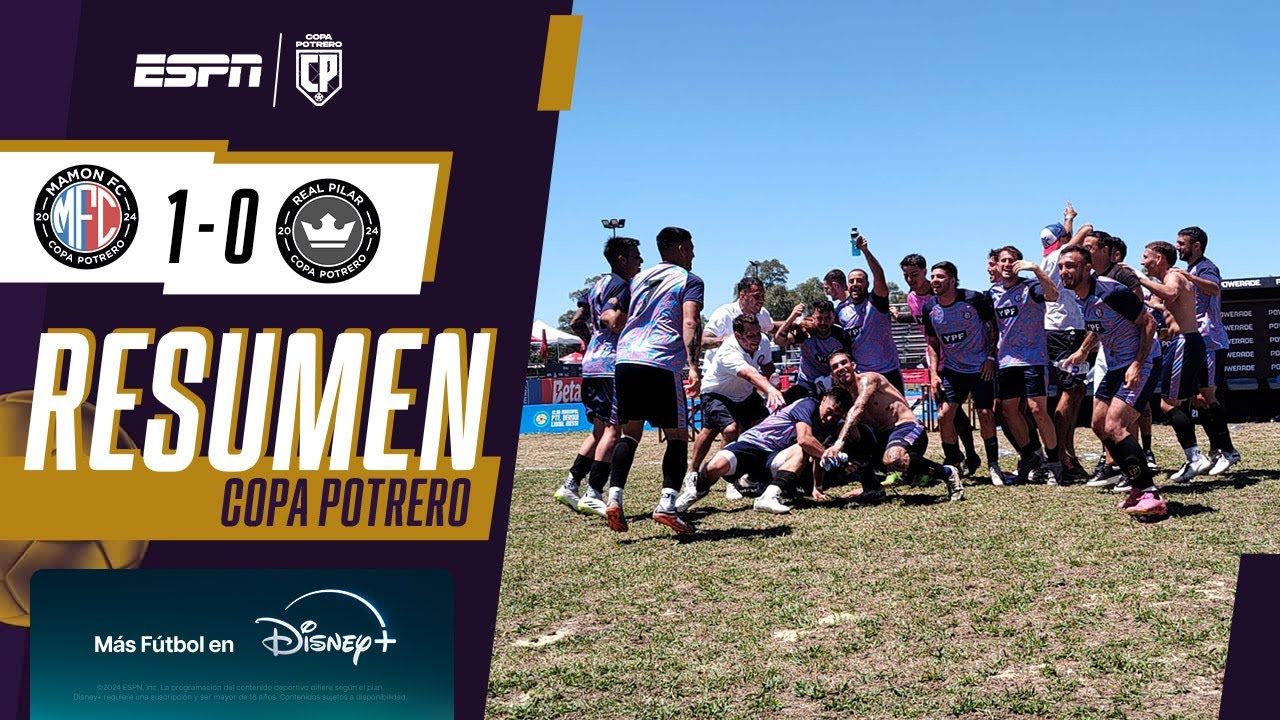 ¡MAMÓN FC LE GANÓ SOBRE LA HORA 1-0 A REAL PILAR Y SE METIÓ EN OCTAVOS! | RESUMEN | COPA POTRERO