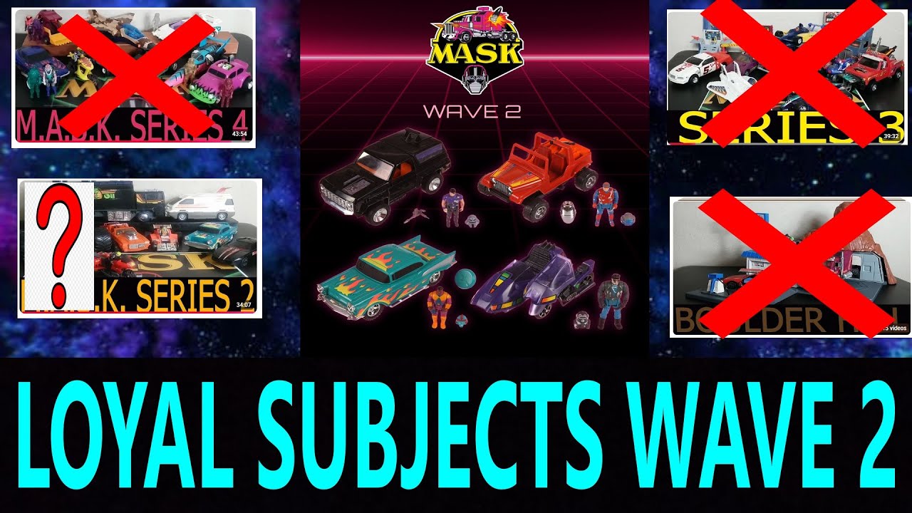 LOYAL SUBJECTS WAVE 2 KENNER MASK!  HOW FAR WILL THEY GO IN THE LINE?