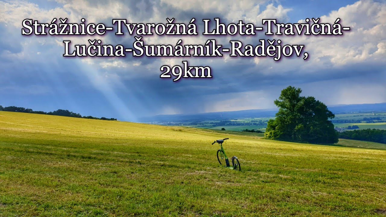 Ze Strážnice na Lučinu přes rozhlednu Travičná a Šumárník zpět