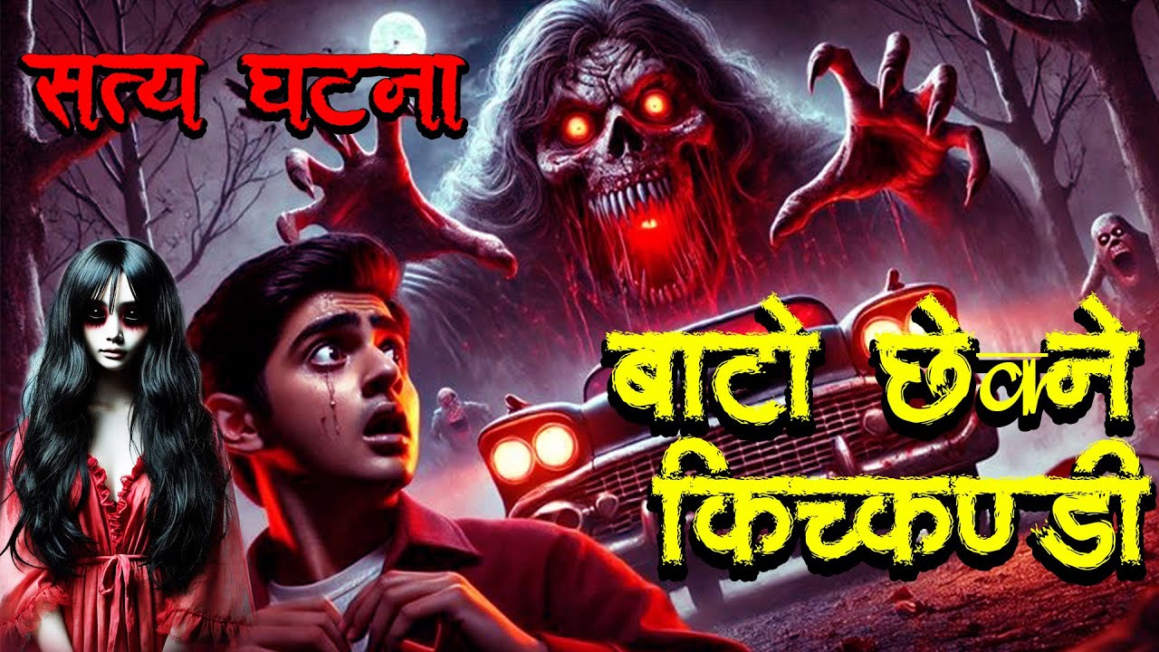 गाडी चलाउँदा पाँच किचकण्डी ले बाटो छेकेर पाँच बलि मागे ।Horror podcast and story