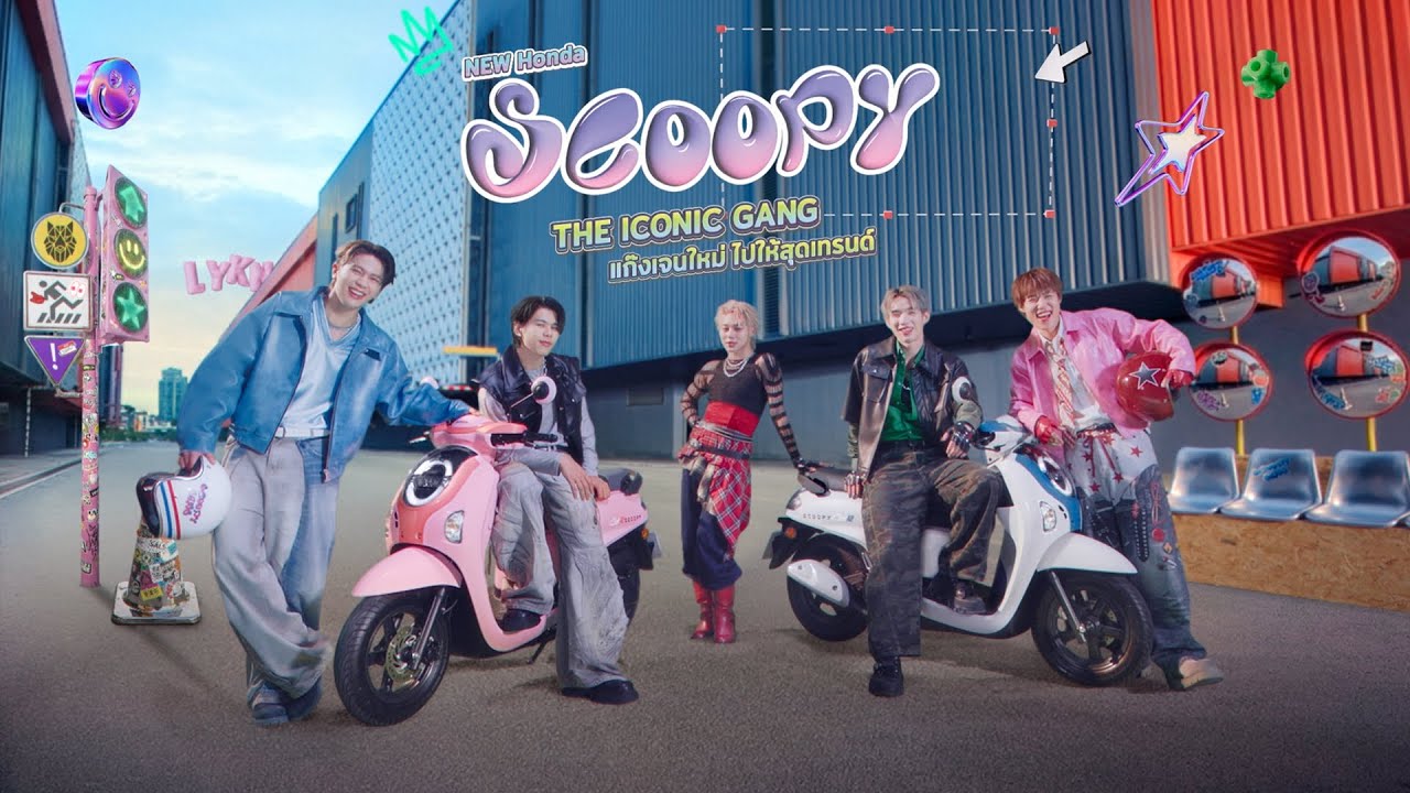 New Honda SCOOPY : SCOOPY GANG x LYKN