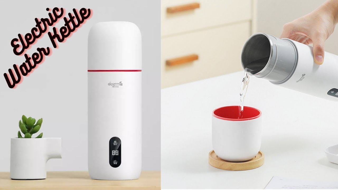 Xiaomi Deerma Electric Water Bottle #getsmart #Xiaomi_Electric_Water_Kettle #Electric_Water_Kettle