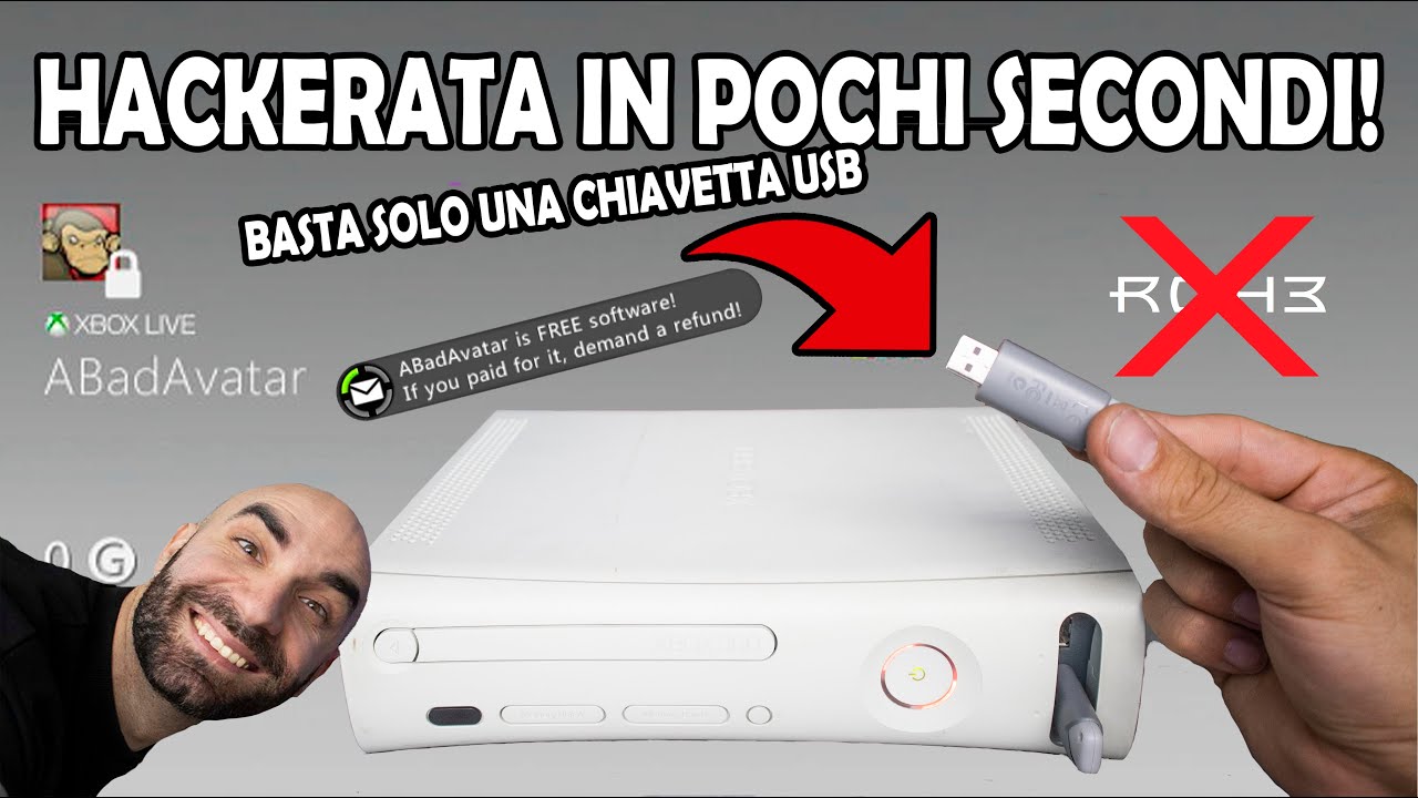 ABadAvatar il Nuovo Exploit Per XBOX360 & Aurora! Grazie @shutterbug2000