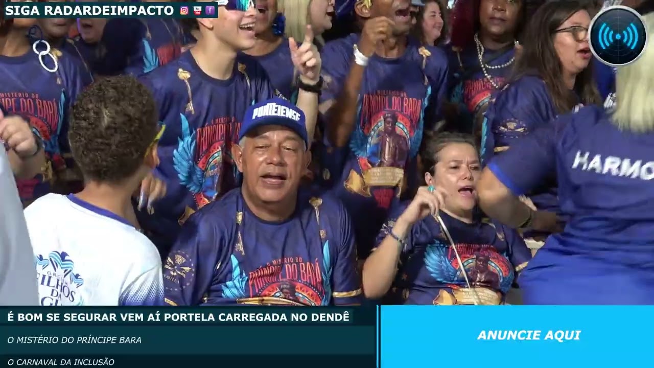 LÁ VEM PORTELA CARREGADA NO DENDÊ