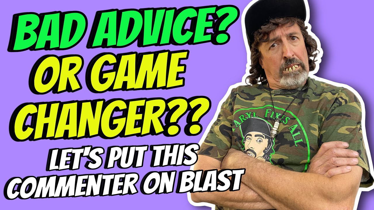 Upgrade! BAD Advice or Game Changer From Commenter? Let's Find Out