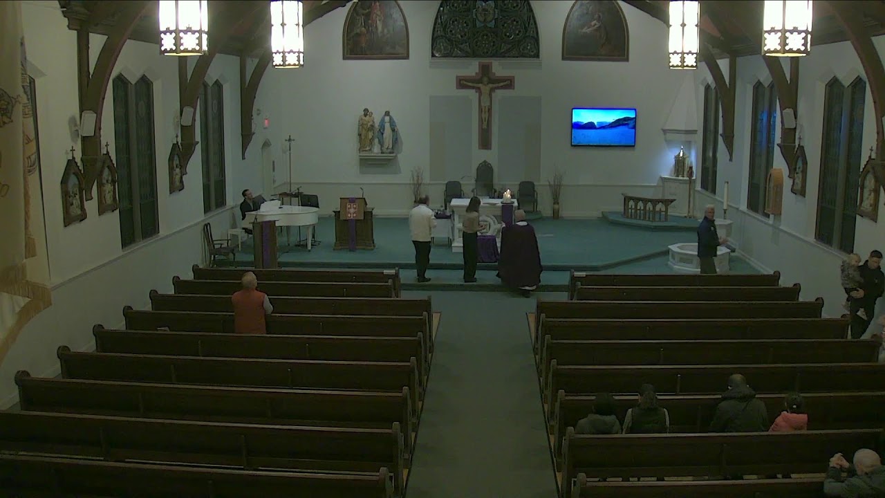 Mass, Feb. 19,  8:30 a.m.