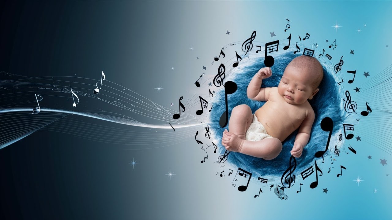 Baby Sleep Lullaby 🎵 8 Hours Deep Calm Music Mozart Brain Development