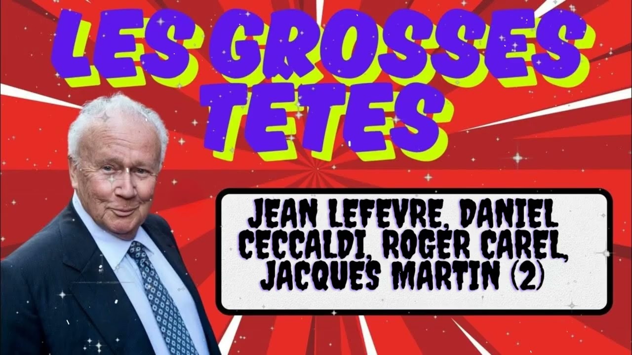 1980 - Philippe Bouvard, Jean Lefevre, Daniel Ceccaldi, Roger Carel, Jacques Martin (2)