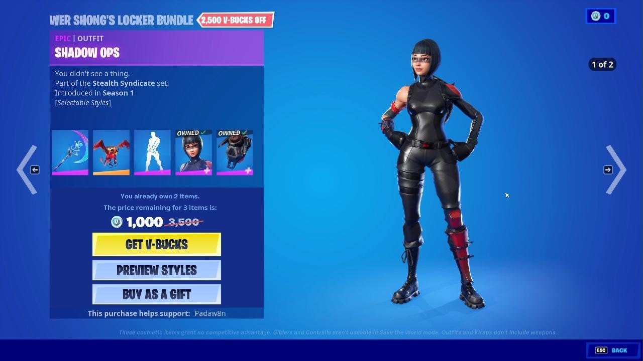 FORTNITE POWER SHONG'S LOCKER BUNDLE IS HERE! | April 19th Item Shop Review