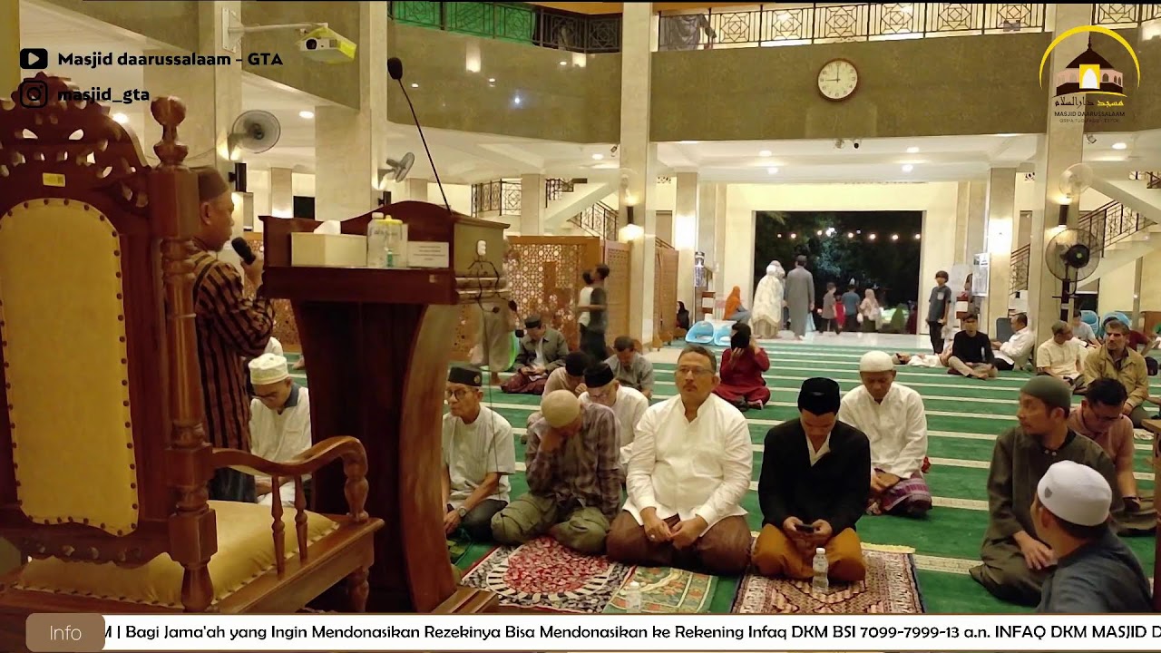 Shalat Tarawih 20 Ramadhan 1447 H | Ust. M. Mashadi
