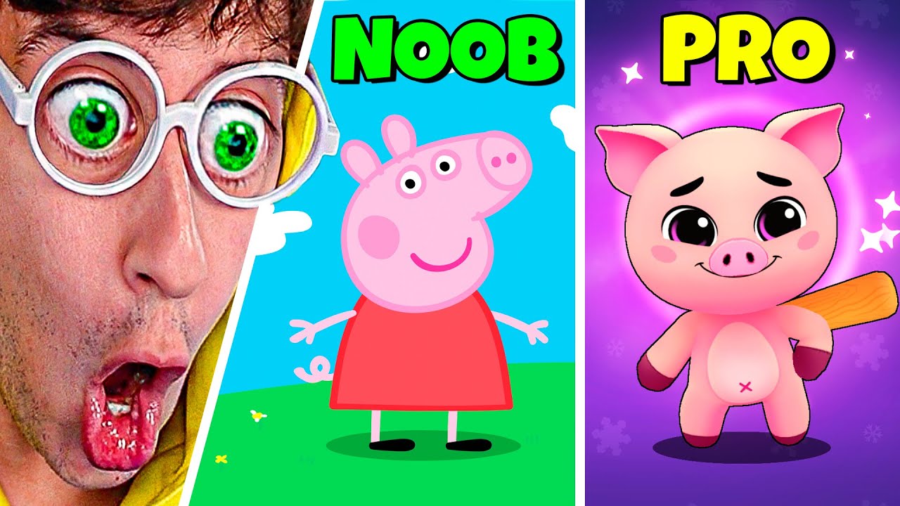 PEPPA PIG de NOOB a PRO🐷😂!! (Nuevos Animales y Pase de Batalla 💎) - Bombergrounds  TEKENDO