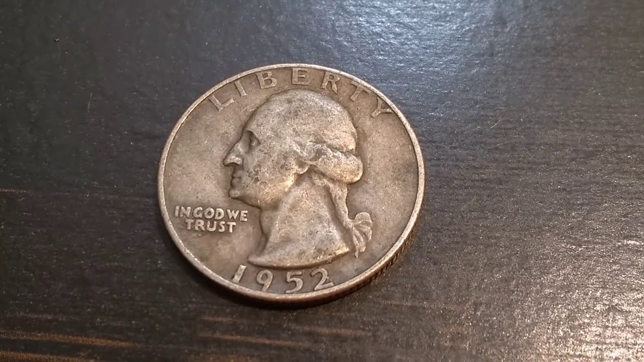 !!! 1952d Washington quarter!! valor de $5 hasta $ 18,000💵💵