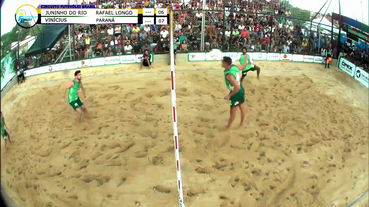 FINAL 3&ordm; CIRCUITO FUTEV&Ocirc;LEI BRASIL - VINICIUS E PARAN&Aacute; X JUNINHO RJ E RAFA LONGO