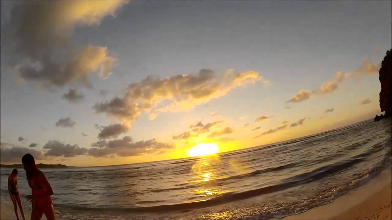 Gun beach, Guam  sunset 2013 gopro hero2