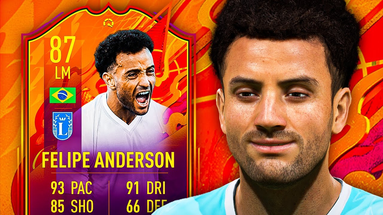 W OBJECTIVE CARD! ✅ 87 HEADLINERS FELIPE ANDERSON PLAYER REVIEW! - FIFA 22 Ultimate Team