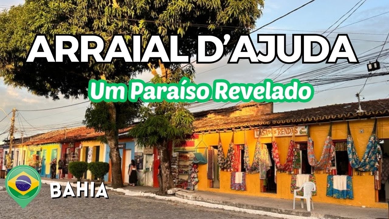Vem Comigo Conhecer As PRAIAS de Arraial d'Ajuda - BAHIA | MUCUGÊ PARRACHO PITINGA LAGOA AZUL | Vlog