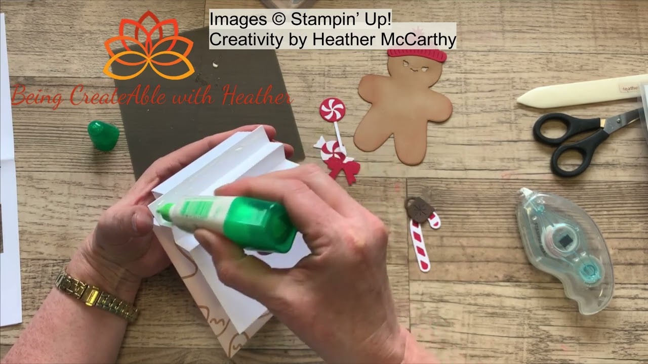 Something Saturday  - Fancy Fold Card With Gingerbread Man 1 Nov25