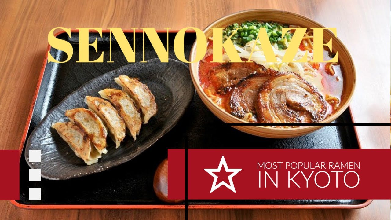 ラーメン　千の風　京都一番外国人に人気あるラーメン屋｜Most popular Ramen to Foreigners in Kyoto